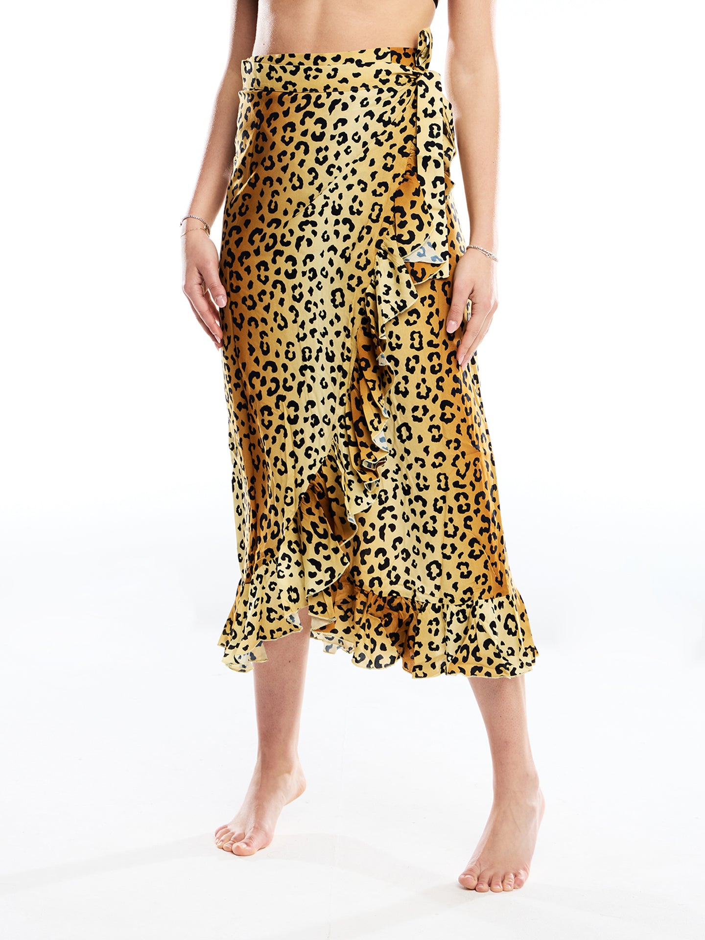 Gonna pareo leopardo - Sapigni Abbigliamento