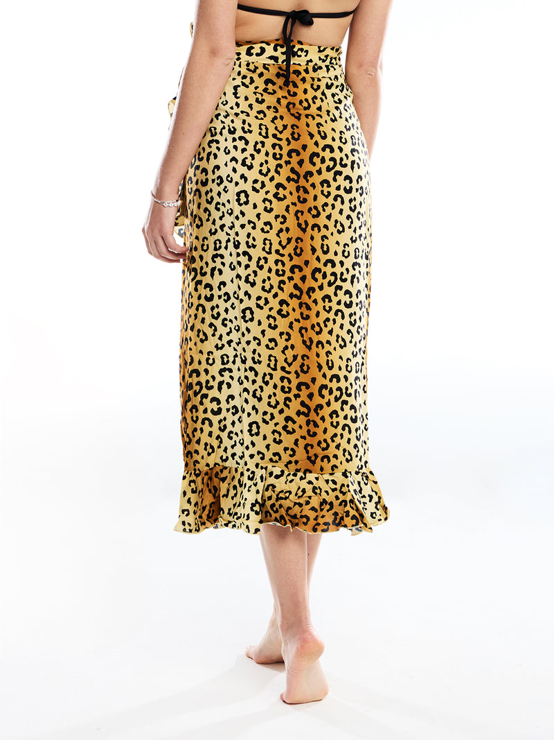 Gonna pareo leopardo - Sapigni Abbigliamento